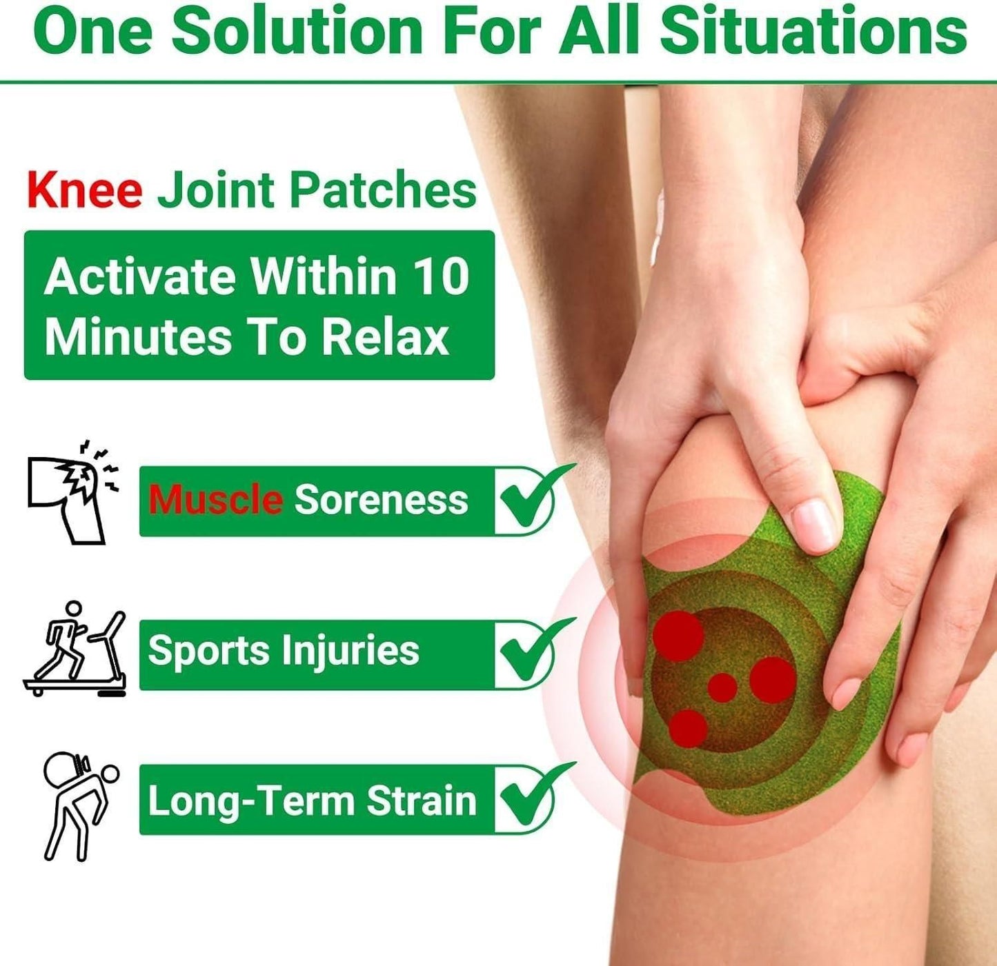 Knee and Back Pain Patches for Pain Relief