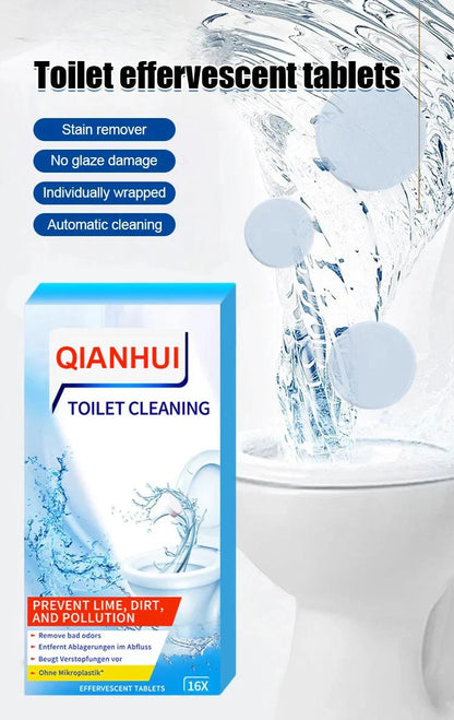 🎉 Toilet Cleaning Tablet-Toilet Deodorizer Bathroom Cleaner Tablet Pack of 1 (10pc)